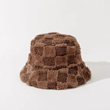 Bob Fourrure Hiver Femme marron